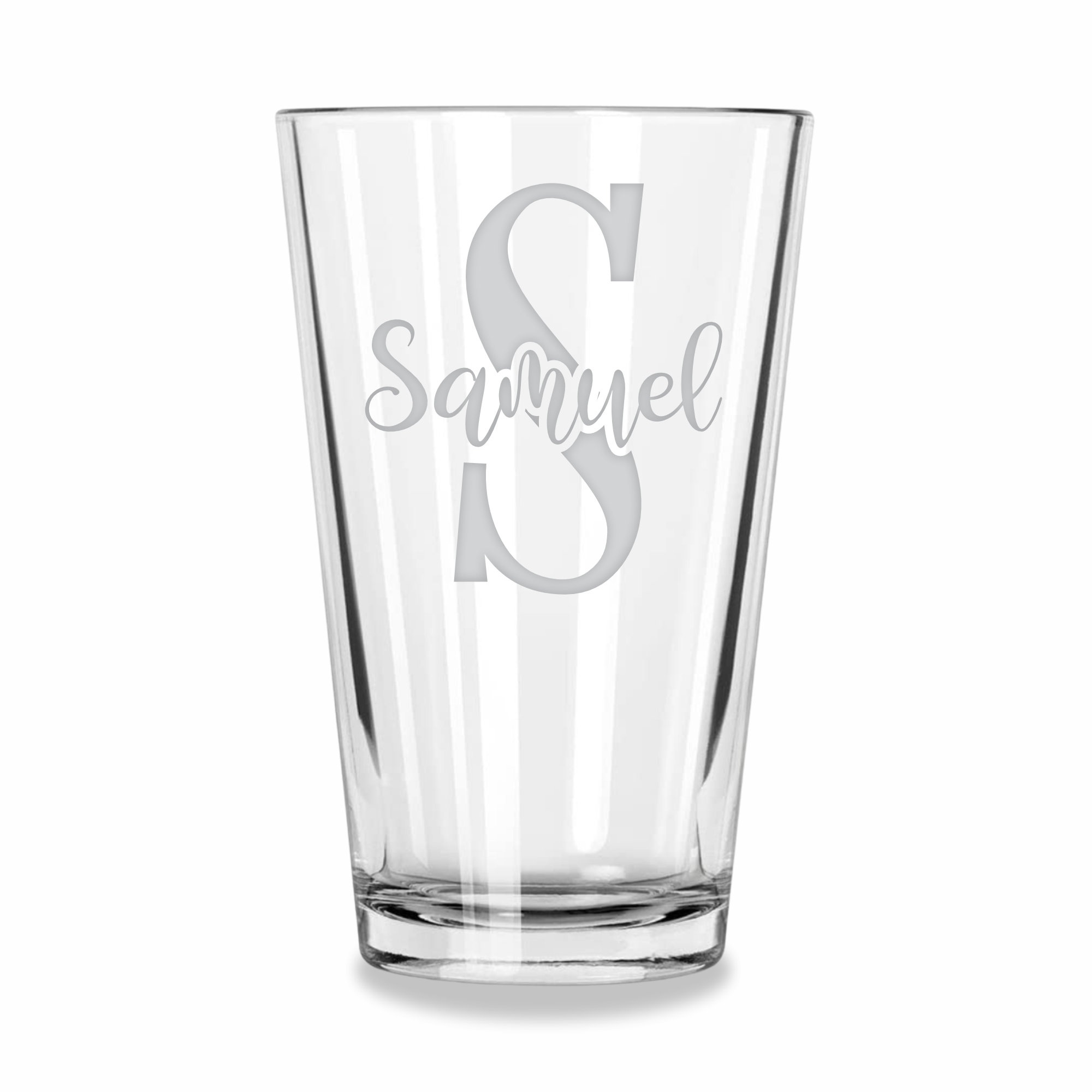 Magical Monogram | Personalized 16oz Pint Glass